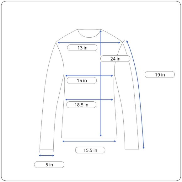 Pajamagram Women's Red Long Sleeve Round Collar Blouse Shirt Sz S - NWT - Picture 10 of 10